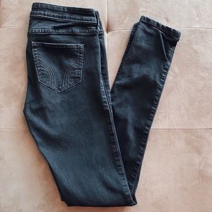 Hollister Super Skinny Black Jeans